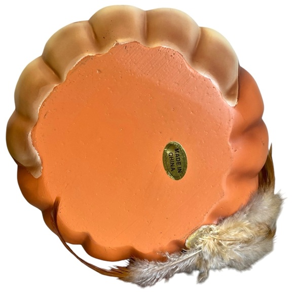 Boston International ☆ LOVEY THE OWL ☆ Fall Pumpkin Tabletop Decor Figurine - Picture 6 of 6